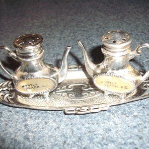 Vintage 3 piece Myrtle Beach salt & pepper shakers